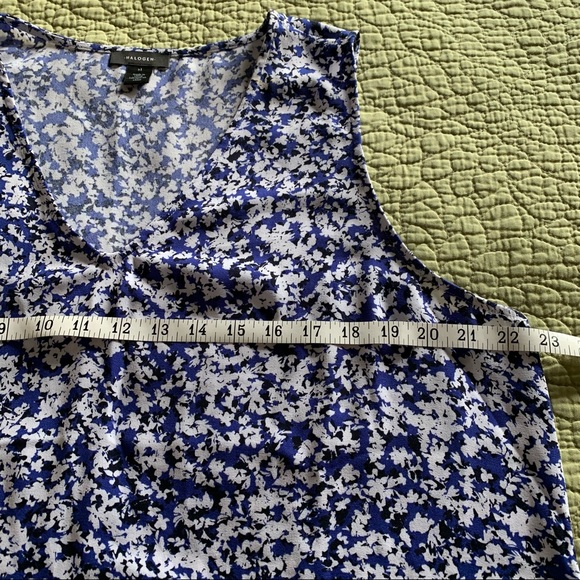 Halogen V-Neck Sleeveless Top * XL - Picture 7 of 11